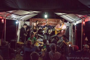 Pesky J. Nixon and friends played the AcousticMusicScene.com tent in 2014 and will close out the musical festivities on Friday overnight again this year. (Photo: Jake Jacobson/asharpereye.com)