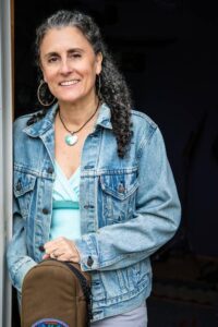 Alice Di Micele was the most-played artist and had the top album on folk radio in January 2024.