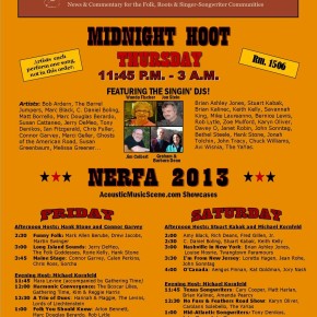 Read more about the article AcousticMusicScene.com  Hosts Showcases at NERFA Conference, Nov. 7-10