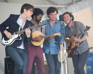 Darlingside performs during last year's Emerging Artists Showcase (Photo: Richard Cuccaro)