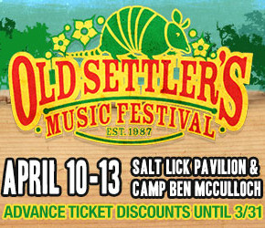 Read more about the article Old Settler’s Music Festival Set for April 10-13, 2014 in Texas Hill Country