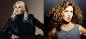 Paula Cole and Sophie B. Hawkins co-headline the Huntington Folk Festival on Saturday, July 16.