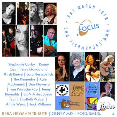 You are currently viewing Reba Heyman Tribute Concert & Livestream Set for March 19