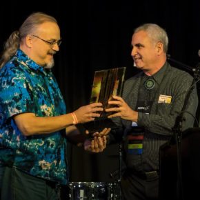 Read more about the article Ron Olesko Receives NERFA’s Creator of the Year Award for Folk Music Notebook