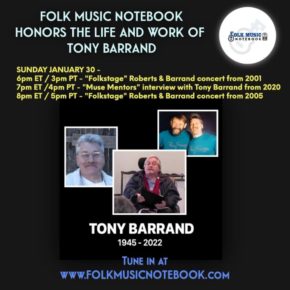 Read more about the article Tony Barrand, 1945-2022